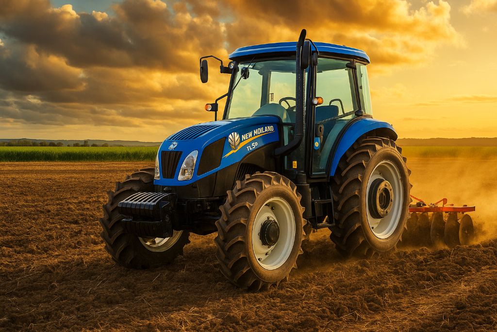 Trator NEW HOLLAND TL 5.90 PLATAFORMADO 2024 - Azul